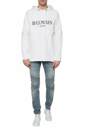 Branded hooded sweatshirt, zdjęcie 2 Branded hooded sweatshirt od Balmain